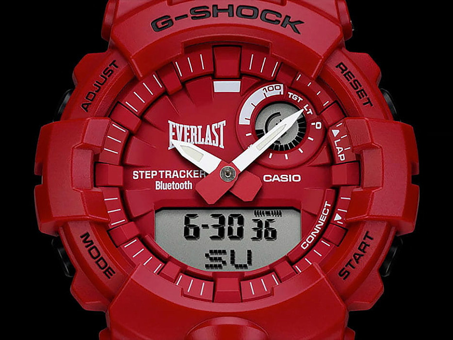 Часы Casio G-Shock GBA-800EL-4A — Япония, электронные