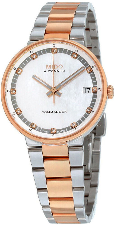 Часы Mido Commander M014.207.22.116.00 — механические, сталь металл