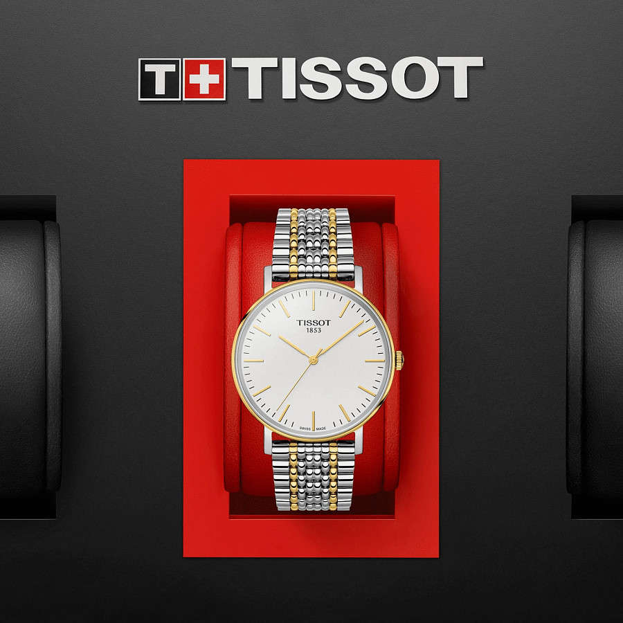 Часы Tissot Everytime Medium T109.410.22.031.00 — металл сталь, Швейцария