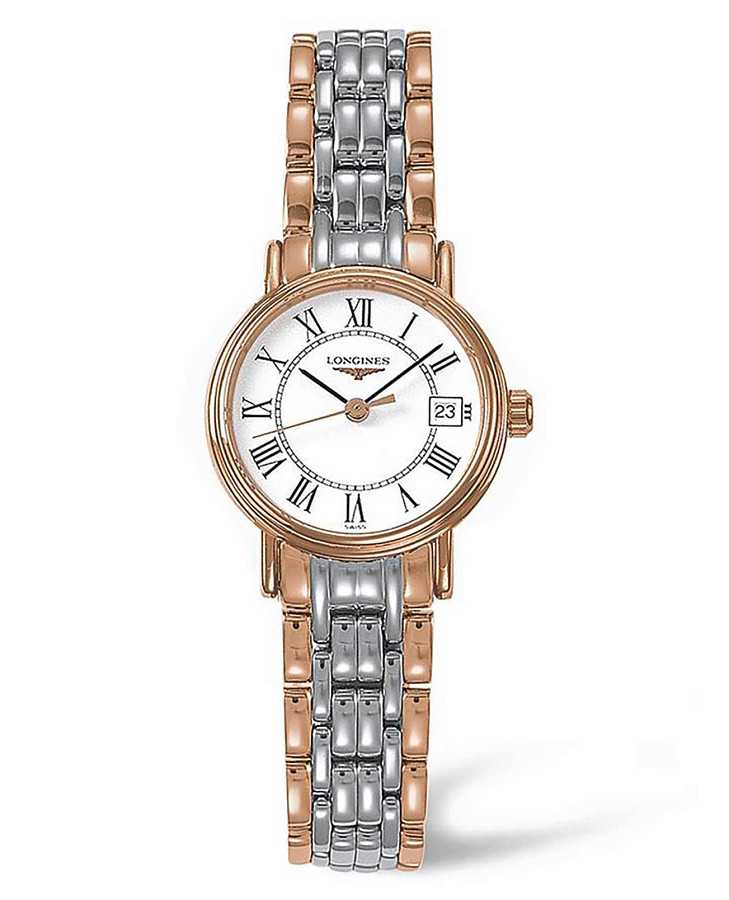 Часы Longines Presence L4.320.1.11.7 — женские, белый