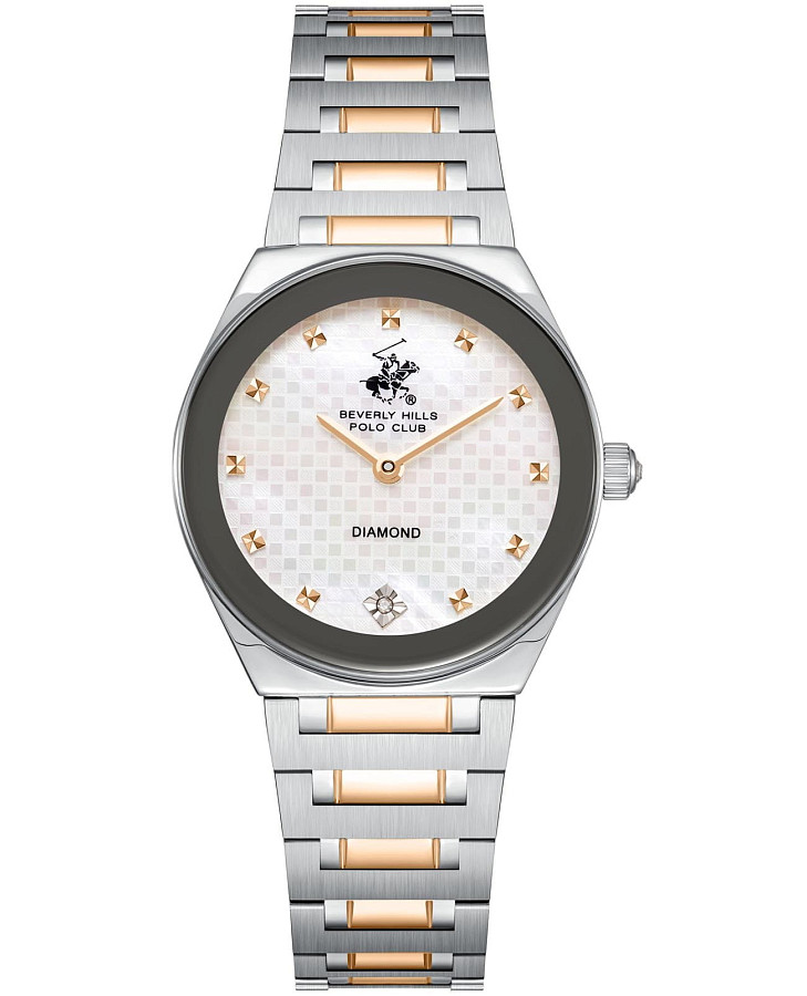 Часы Beverly Hills Polo Club BP3866C.560 — женские, серебристый