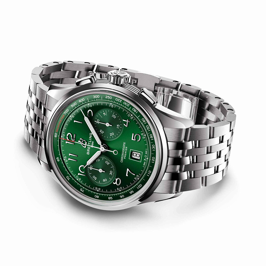 Часы Breitling Premier B01 Chronograph 42 AB0145371L1A1 — артикул AB0145371L1A1