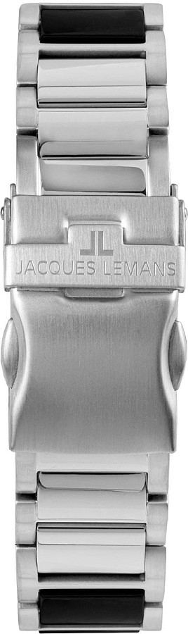 Часы Jacques Lemans High Tech Ceramic 42-12A — кварцевые, сталь металл