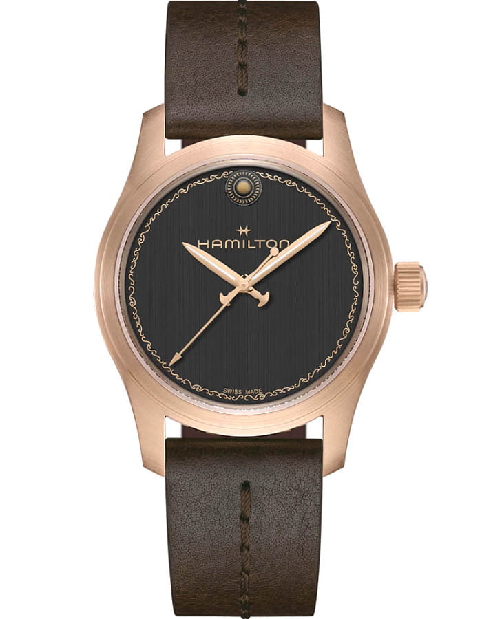 Часы Hamilton Khaki Field The Odyssey H70675530 — мужские, черный