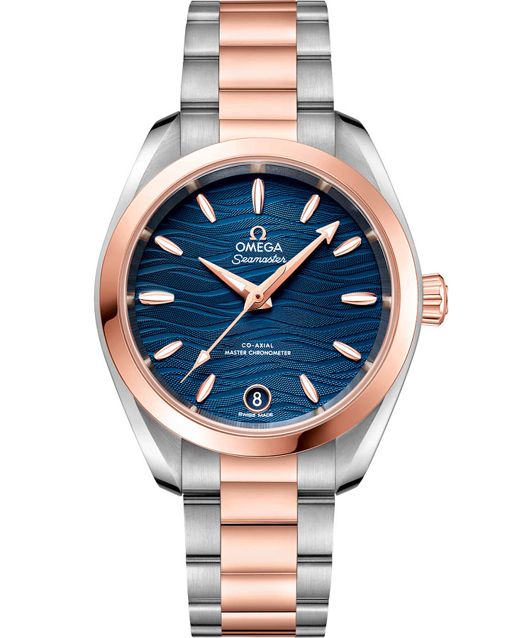 Часы Omega Seamaster Aqua Terra 220.20.34.20.03.001 — женские, синий