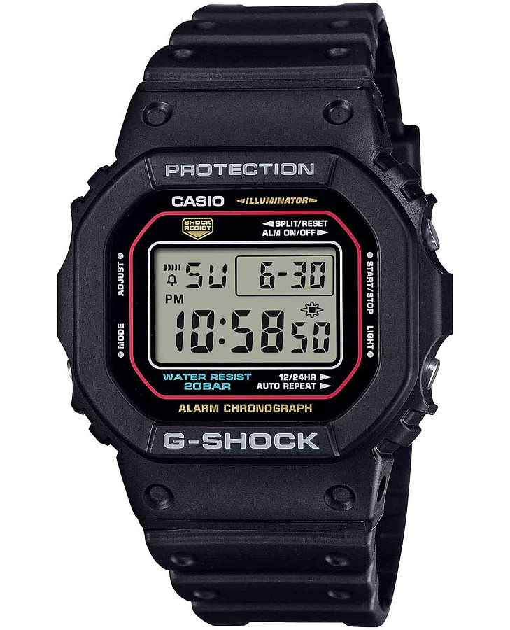 Часы Casio G-Shock DW-5600RL-1 — мужские, черный