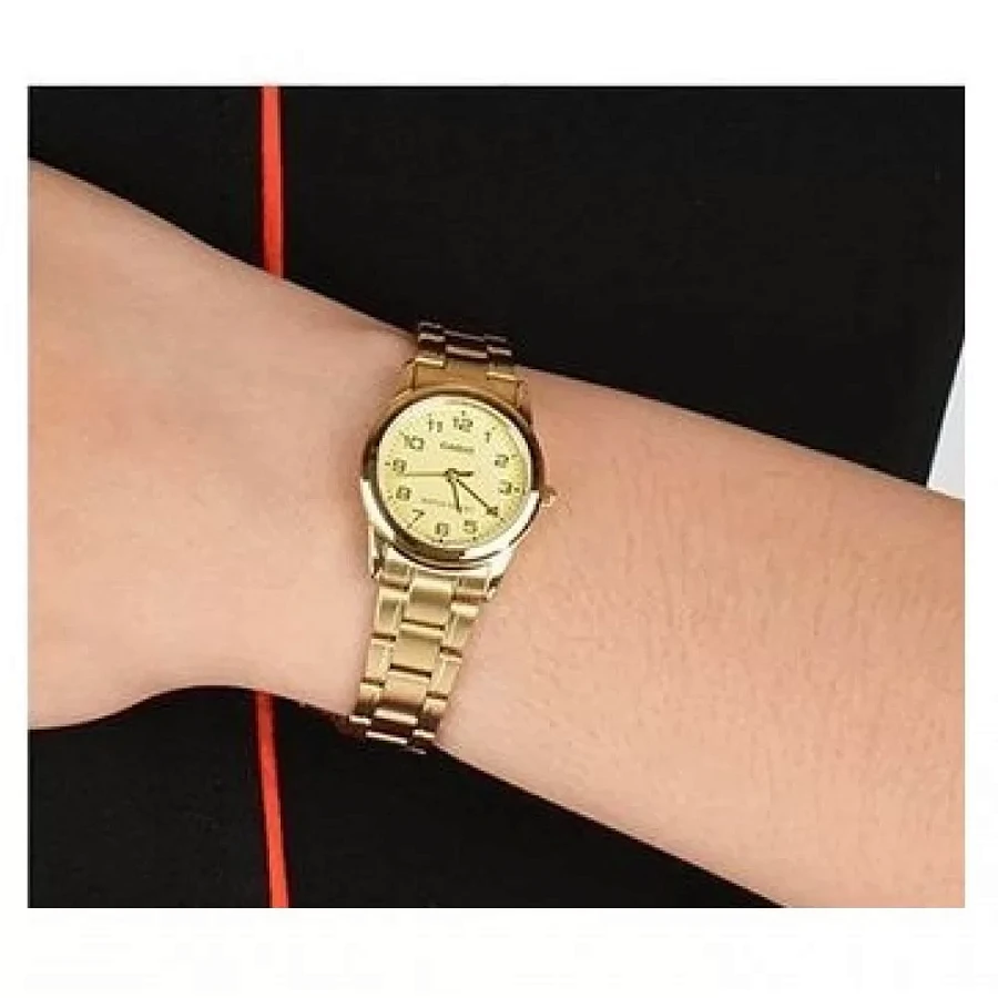 Часы Casio LTP-V001G-9B — кварцевые, металл