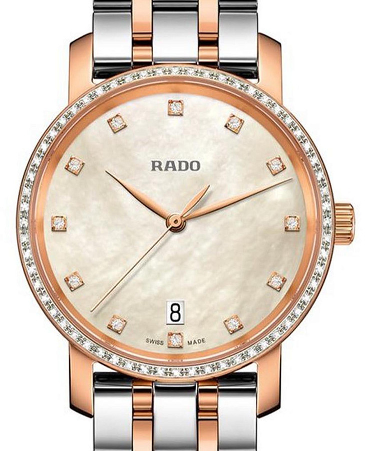 Часы Rado Diamaster R14096904 — кварцевые, металл сталь