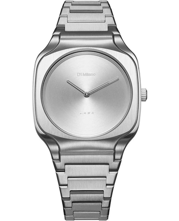 Часы D1 Milano Square Grey Frame SQBJ10 — мужские, серебристый