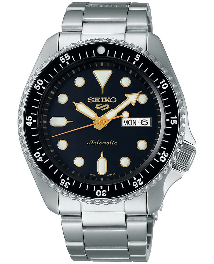 Часы Seiko 5 Sports SRPK05K1 — мужские, черный