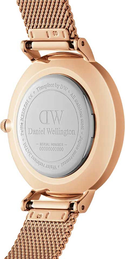 Часы Daniel Wellington Petite Melrose Pearl DW00100516 — сталь металл, Швеция