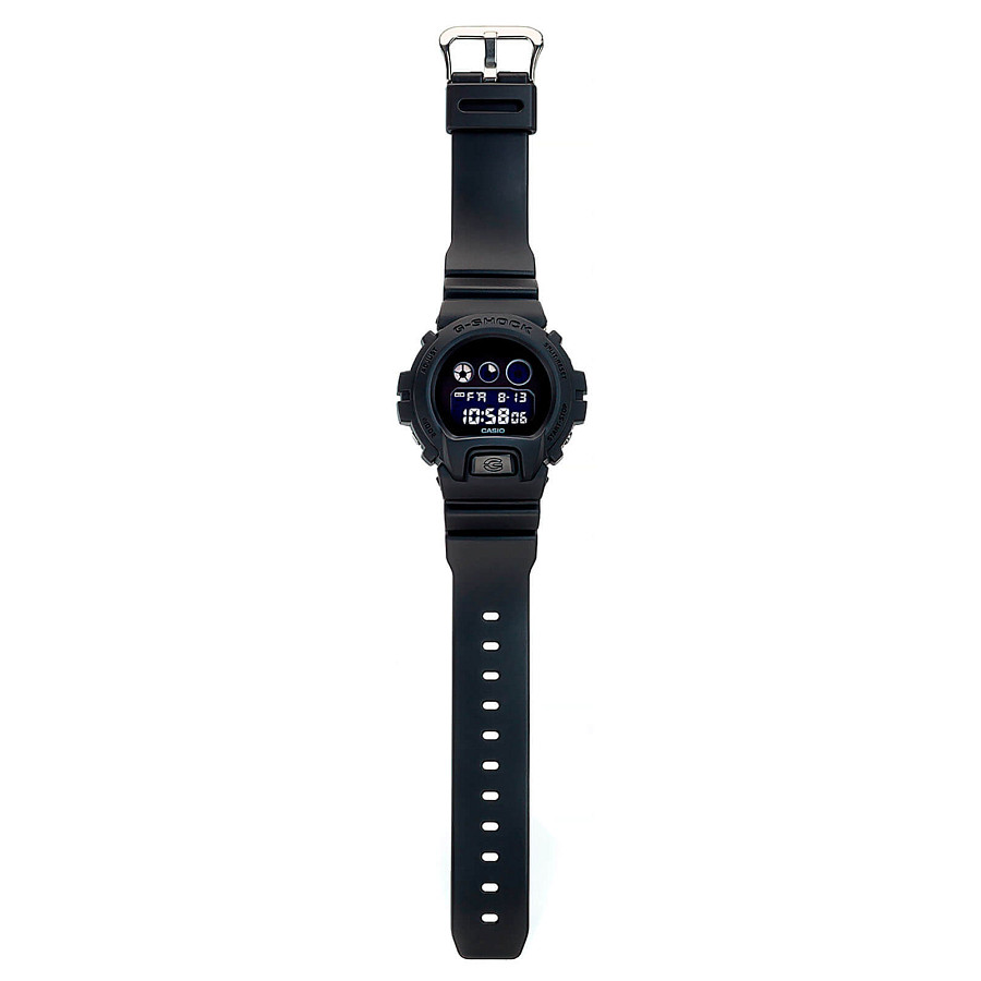 Часы Casio G-Shock DW-6900BBA-1 — мужские, пластик