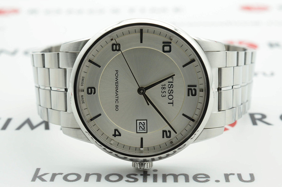 Часы Tissot Luxury Powermatic 80 T086.407.11.037.00 — механические, Швейцария, мужские