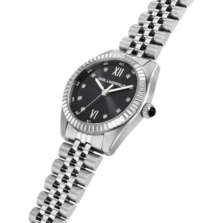 Часы Karl Lagerfeld Timeless Code Mini R0553109507 — кварцевые, металл сталь