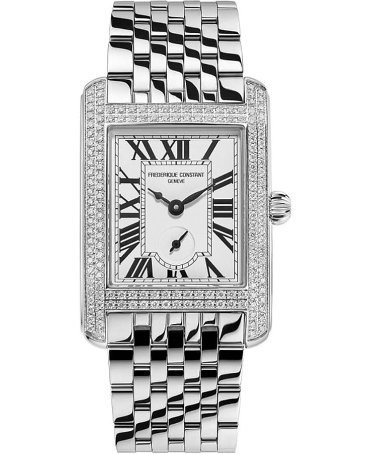 Часы Frederique Constant Classics Carree FC-235S2CD6 — женские, белый