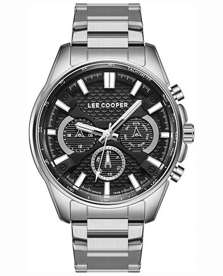 Часы Lee Cooper LC08090.350 — мужские, черный
