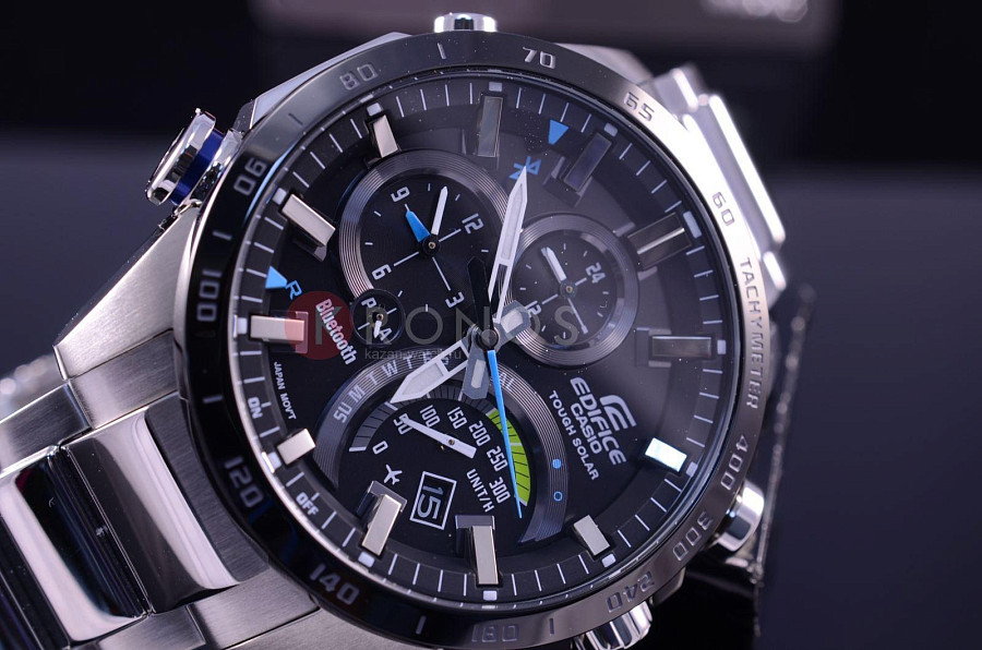 Часы Casio Edifice EQB-501XDB-1A — сталь, Япония