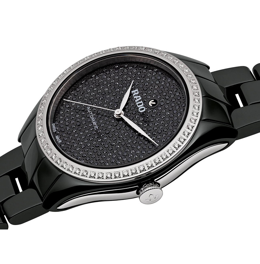 Часы Rado Hyperchrome Automatic Diamonds R32482722 — металл керамика сталь, Швейцария