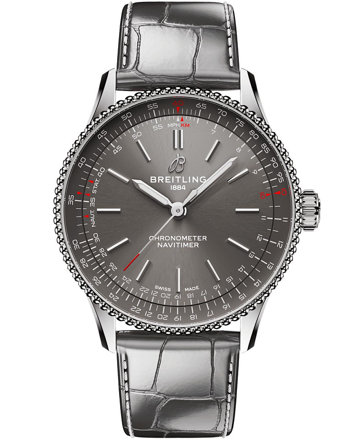 Часы Breitling Navitimer Automatic 36 A17327381B1P1 — мужские, серый