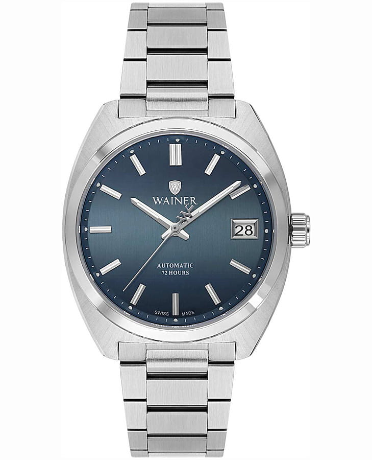 Часы Wainer Automatic WA.25650-D — мужские, синий