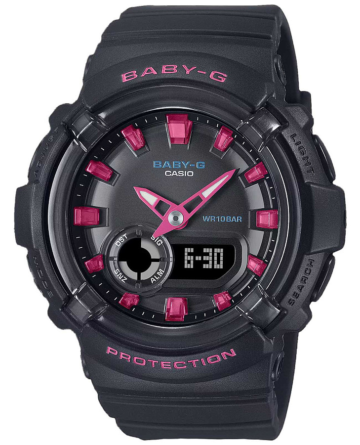 Часы Casio Baby-G BGA-280DN-1ADR (BGA-280DN-1A) — женские, черный