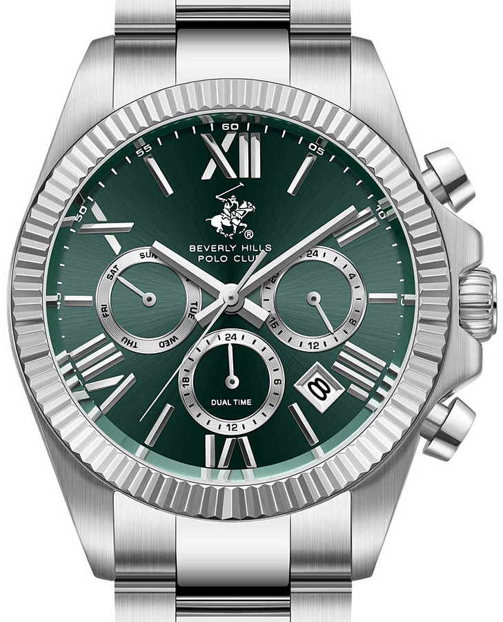 Часы Beverly Hills Polo Club BP3874X.370 — мужские, нержавеющая сталь