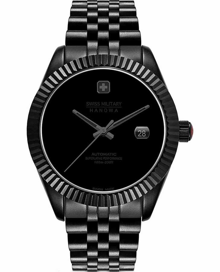 Часы Swiss Military Hanowa Dark Night SMWGL0005530 — мужские, черный