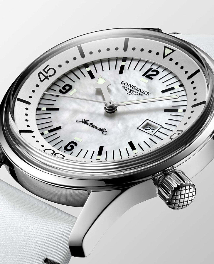 Часы Longines Legend Diver Watch L3.374.4.80.0 — металл сталь, Швейцария