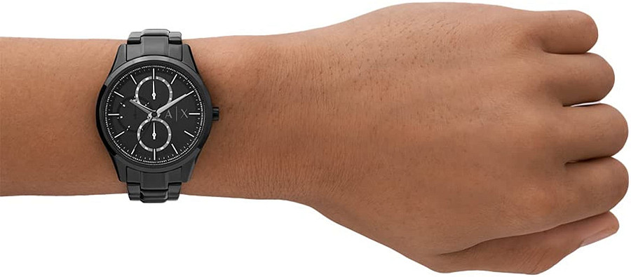 Часы Armani Exchange Dante AX1867 — кварцевые, металл сталь