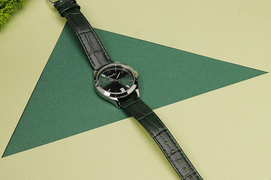 Часы Mathey-Tissot Urban D411AV — зеленый, сталь металл