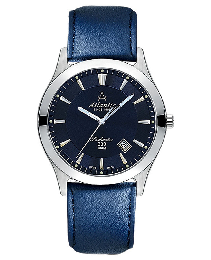 Часы Atlantic Seahunter 71360.41.51 — мужские, синий