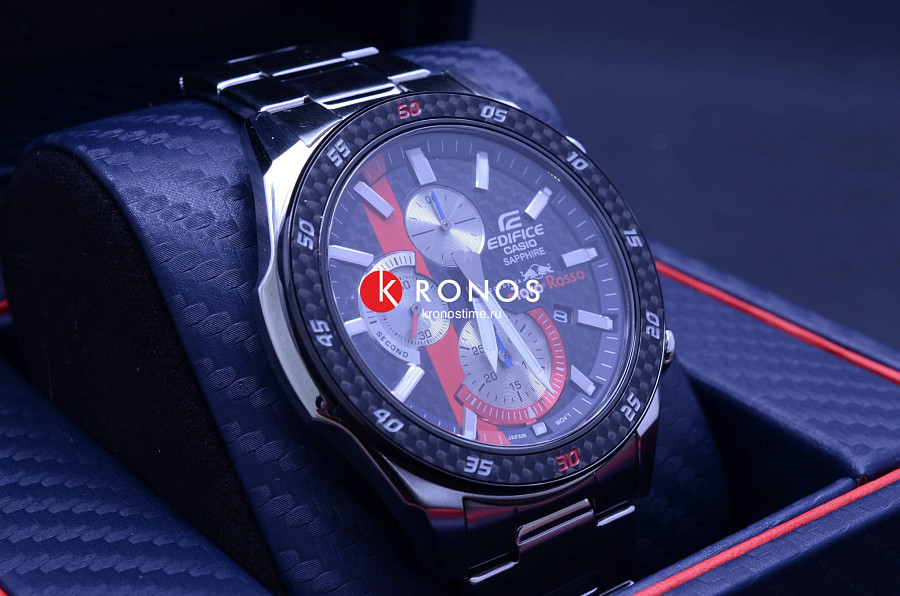 Часы Casio Edifice EFR-S567TR-2A — Япония, кварцевые