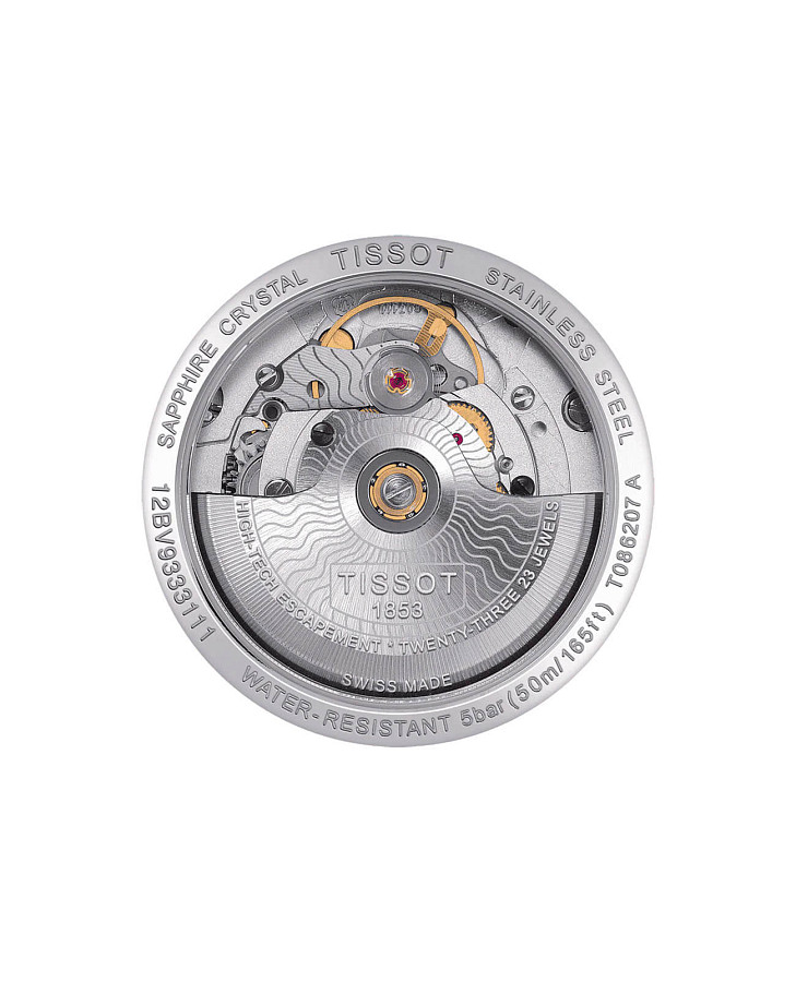 Часы Tissot Luxury Powermatic 80 T086.207.16.261.00 — механические, металл сталь