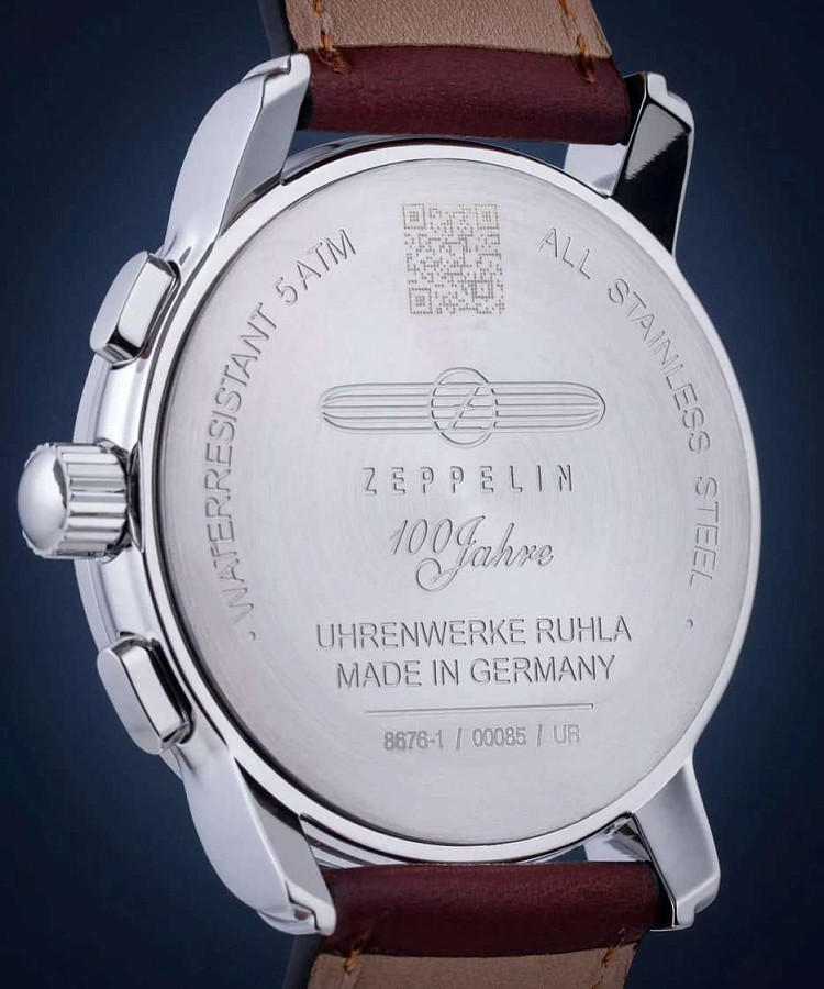 Часы Zeppelin 100 Years Zeppelin 86761 — кожаный, мужские