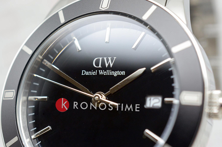 Часы Daniel Wellington Iconic Paradigma Link Black Enamel DW00100822 — нержавеющая сталь, мужские