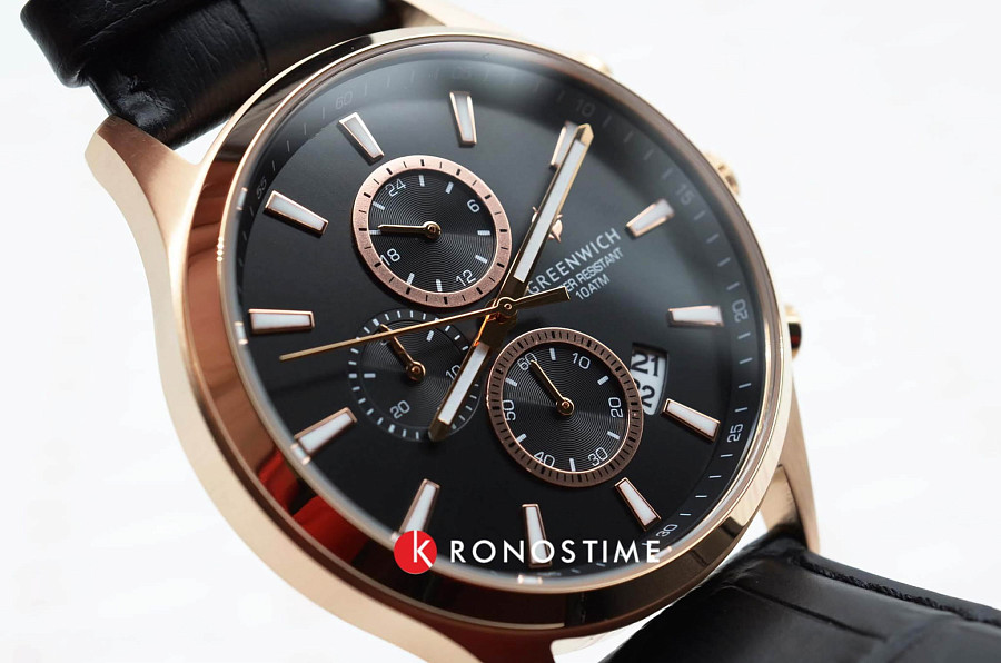 Часы Greenwich Skipper GW 053.41.31 — кварцевые, сталь