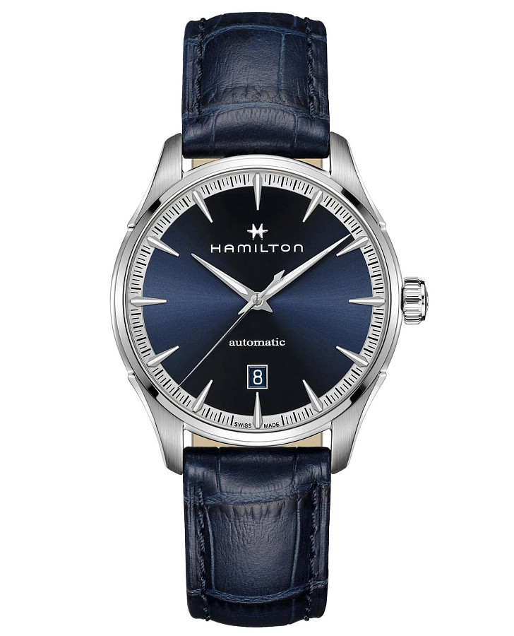 Часы Hamilton Jazzmaster Auto H32475640 — мужские, синий