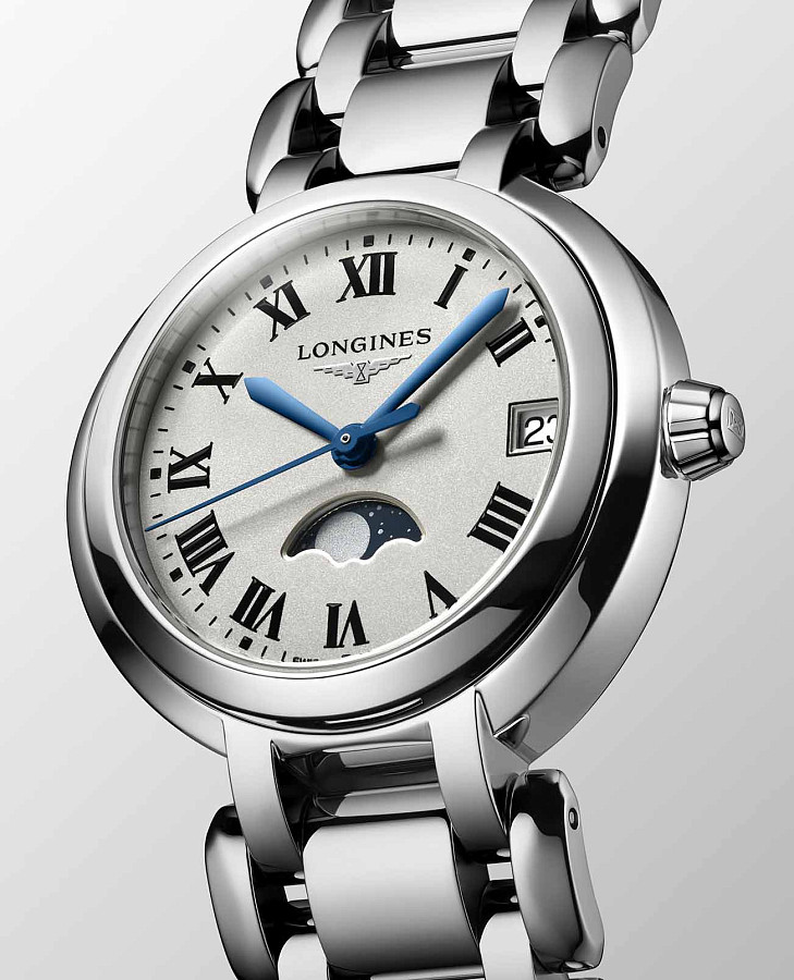 Часы Longines PrimaLuna L8.115.4.71.6 — металл сталь, Швейцария