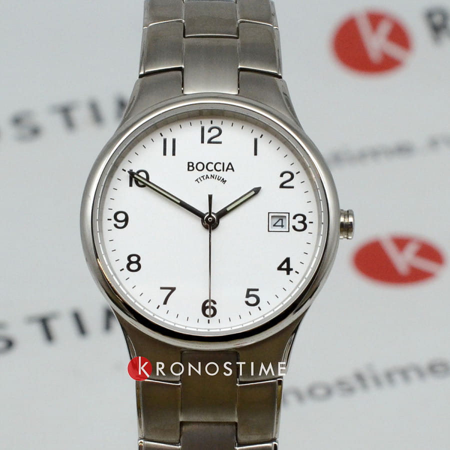 Часы Boccia Titanium 3297-01 — Германия, кварцевые