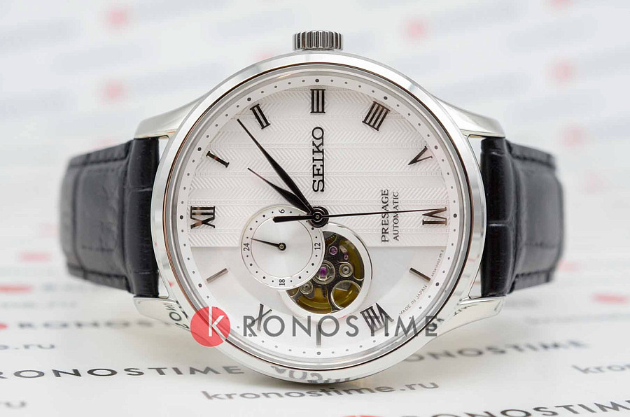 Часы Seiko Presage SSA379J1 — механические, металл сталь
