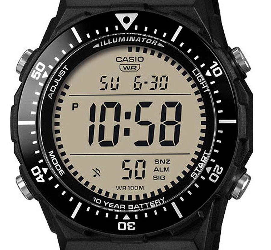 Часы Casio Collection AE-1700H-1A — кварцевые, пластик