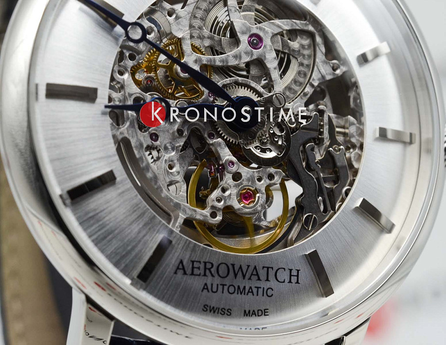 Часы Aerowatch Heritage 67975 AA01 SQ — кожаный, мужские