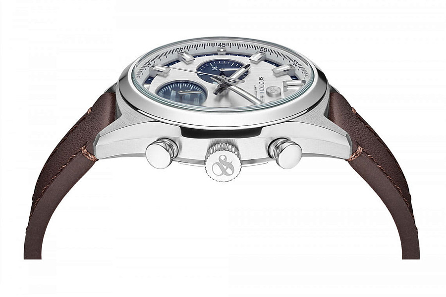 Часы Scotch&Soda SSM.107C — серебристый, металл сталь
