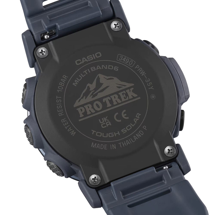 Часы Casio Pro Trek PRW-35Y-2DR (PRW-35Y-2) — пластик, мужские