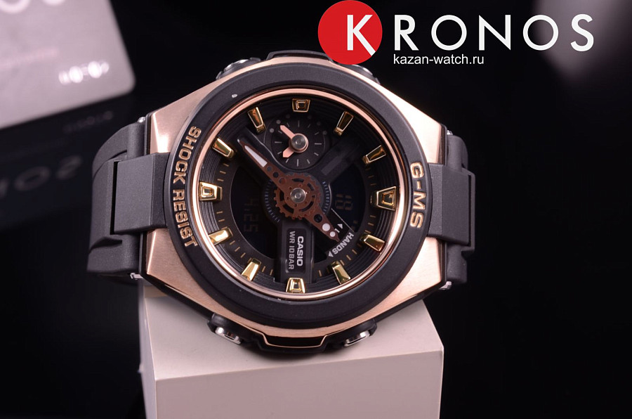 Часы Casio Baby-G MSG-400G-1A1 — силикон, женские