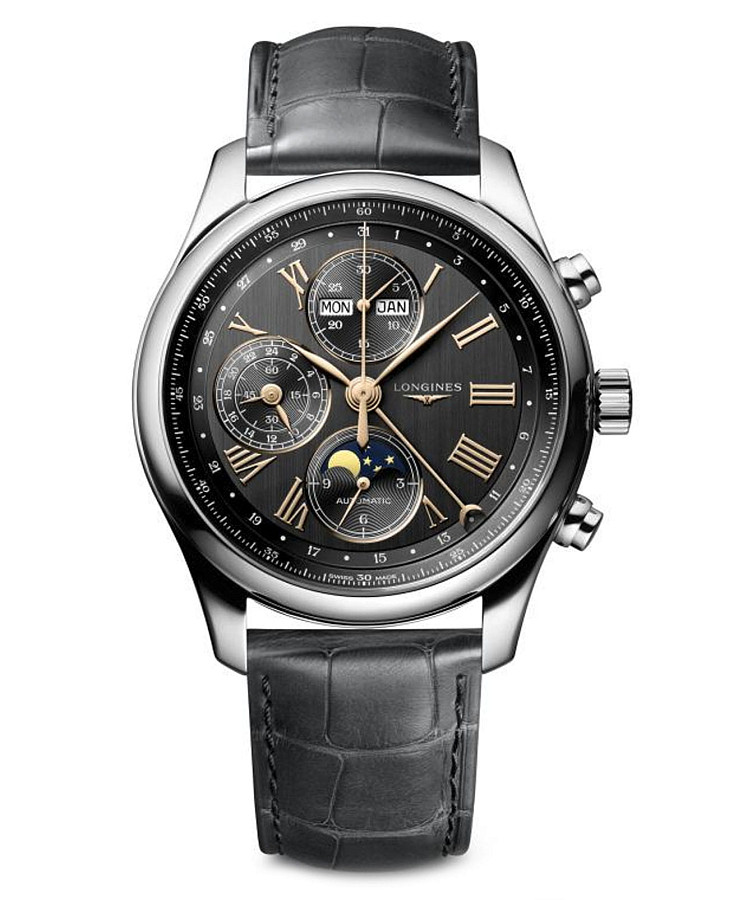 Часы Longines Master Collection L2.773.4.61.2 — мужские, серебристый