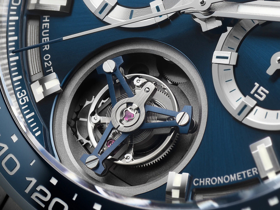 Часы TAG Heuer Carrera CAR5A8C.BF0707 — титан, Швейцария