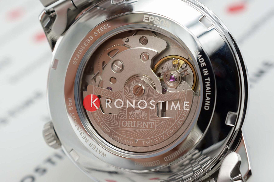 Часы Orient Classic Automatic RA-AC0F01B (RN-AC0F01B) — мужские, нержавеющая сталь