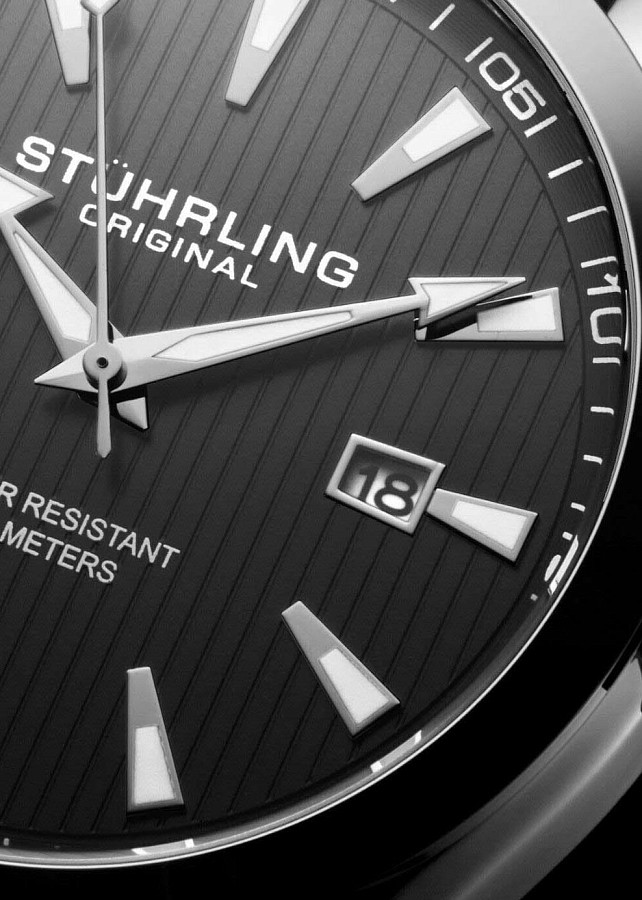 Часы Stuhrling Symphony 3953.1 — кварцевые, сталь металл