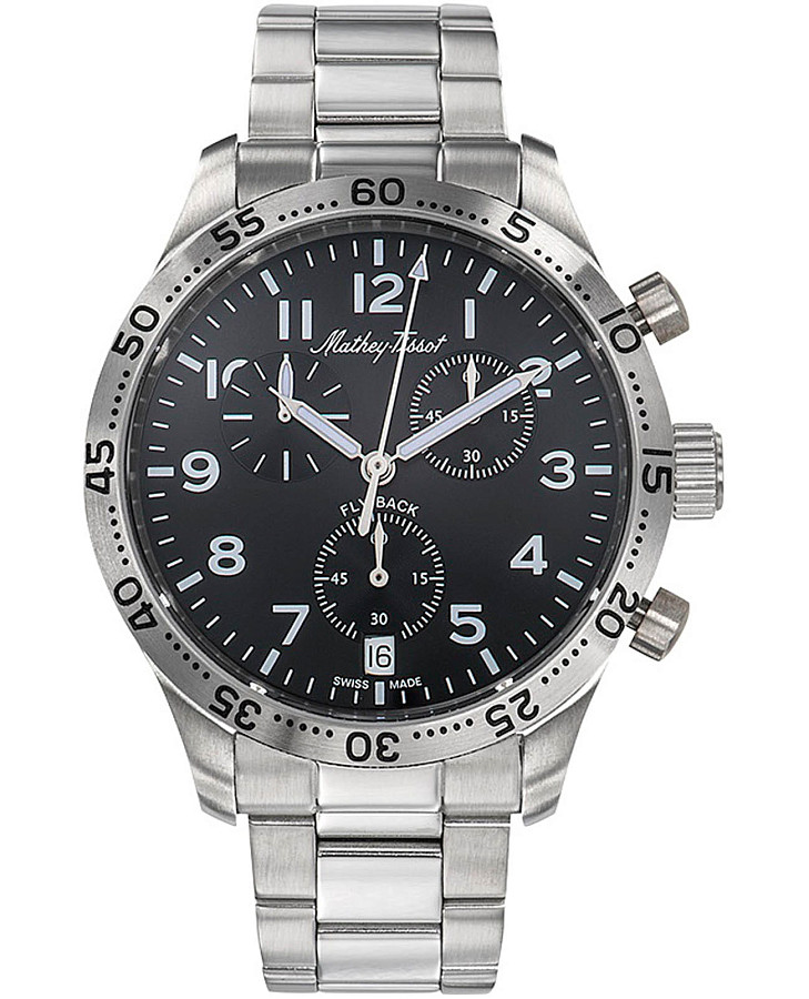 Часы Mathey-Tissot Type 21 H1821CHANG — мужские, черный